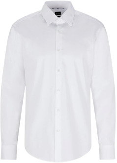 Hugo Boss Shirts Hugo Boss , White , Heren - 2Xl,Xl,L,5Xl,4Xl,3Xl,6Xl