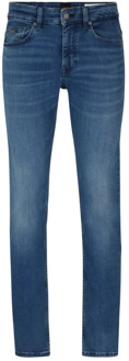 Hugo Boss Slim-fit Jeans met NorHeren Taille Hugo Boss , Blue , Heren - W30 L34,W33 L34,W32 L32,W29 L32,W31 L34,W36 L34,W30 L32,W34 L34,W31 L32,W34 L32
