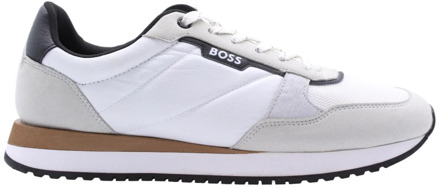 Hugo Boss Stijlvolle Herensneakers Hugo Boss , White , Heren - 46 Eu,43 Eu,44 EU