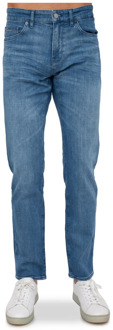 Hugo Boss Straight Jeans Hugo Boss , Blue , Heren - W31