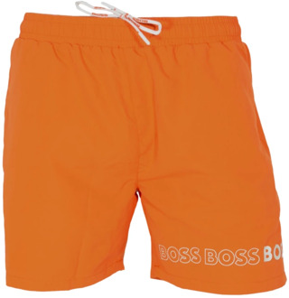 Hugo Boss Strandkleding Hugo Boss , Orange , Heren - Xl,M,S
