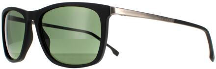 Hugo Boss Sunglasses Boss 1249/S/It 003 QT Matte Black Green - maat Zwart