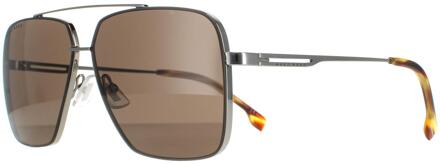 Hugo Boss Sunglasses Boss 1325/S 6C5 70 Bruine Horn Ruthenium Brown Zilver - One Size