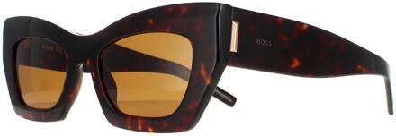 Hugo Boss Sunglasses Boss 1363/s 086 70 Havana Brown Bruin - One Size