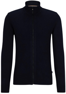 Hugo Boss Sweater met rits Hugo Boss , Black , Heren - 2Xl,Xl,L,3Xl