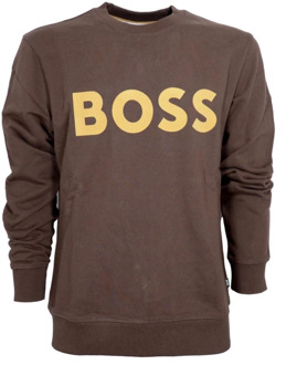 Hugo Boss Sweatshirt Hugo Boss , Brown , Heren - 2Xl,S,Xs,4Xl