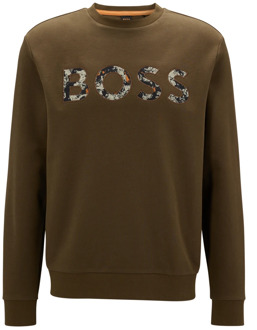 Hugo Boss Sweatshirt Hugo Boss , Green , Heren - L,M