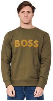Hugo Boss Sweatshirt Hugo Boss , Green , Heren - S