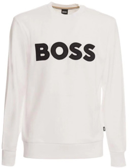 Hugo Boss Sweatshirt Hugo Boss , White , Heren - Xl,L