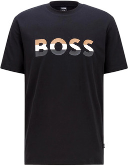 Hugo Boss T-shirt Hugo Boss , Black , Heren - 2XL