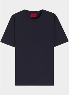 Hugo Boss T-shirt korte mouw dimerstee 10271881 01 50542969/405 - maat M Blauw