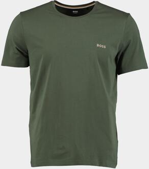 Hugo Boss T-shirt korte mouw mix&match t-shirt r 10259900 50515312/305 Groen