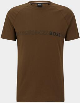 Hugo Boss T-shirt korte mouw t-shirt rn slim fit 10249533 50491696/361 Groen - XL