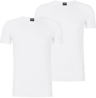 Hugo Boss T-shirt Modern slim fit 2-pack wit