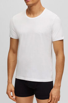 Hugo Boss T-shirt O-hals Classic 3-Pack wit - M