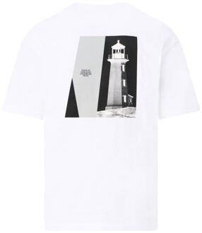 Hugo Boss T-shirt short sleeve Wit - L