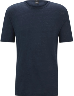 Hugo Boss T-Shirts Hugo Boss , Blue , Heren - L,M,S,Xs