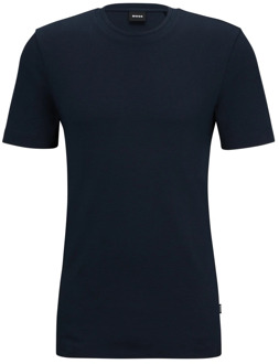 Hugo Boss T-Shirts Hugo Boss , Blue , Heren - L,M