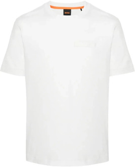 Hugo Boss T-Shirts Hugo Boss , White , Heren - 2Xl,Xl,3Xl