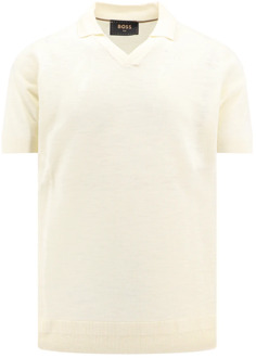 Hugo Boss T-Shirts Hugo Boss , White , Heren - 2Xl,Xl,L,M
