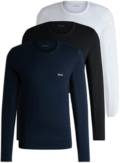 Hugo Boss T-shirts met lange mouw 3-pack Multi - XXL