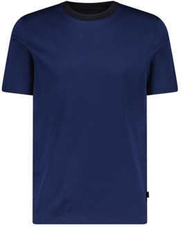 Hugo Boss Tiburt T-Shirt van katoen Hugo Boss , Blue , Heren - 2Xl,L,M,S,3Xl,4Xl