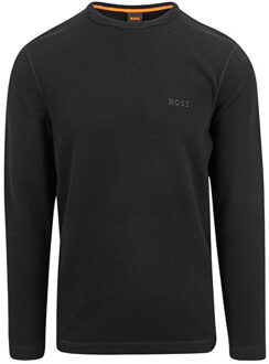 Hugo Boss Trui tepesto black Zwart - L