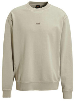 Hugo Boss Trui wefade light Beige - XL