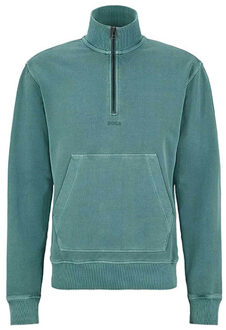 Hugo Boss Trui zefadehaf open green Groen - XL