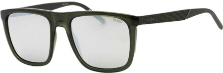 Hugo Boss Unisex gepolariseerde rook zonnebril voor volwassenen (Zwart/Donkergroen) - maat