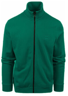 Hugo Boss Vest zestart open green 343 Groen - XXL