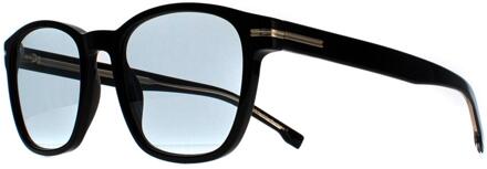 Hugo Boss Vierkant Mannen Zwart Azuur Fotochromatisch BOSS 1505/S - maat
