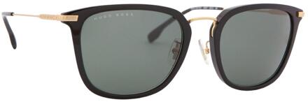 Hugo Boss Vierkante zonnebril heren (Zwart) - maat