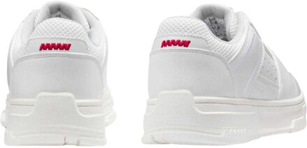 Hugo Boss Volwassen unisex Yarrow kunstlederen schoenen (Wit) - EU 44.5 / UK 10