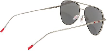 Hugo Boss Zilveren Metalen Zonnebril - One Size