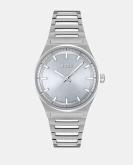 Hugo Boss Zilveren RVS Horloge - One Size