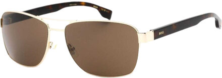 Hugo Boss Zonnebrillen voor heren (Havana Bruin/Goud)
