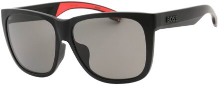 Hugo Boss Zonnebrillen voor heren (Zwart/Rood) - One Size
