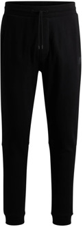 Hugo Boss Zwarte Katoenen Broek Hugo Boss , Black , Heren - L