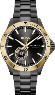 Hugo Boss Zwarte Roestvrijstalen Dress Watch - One Size