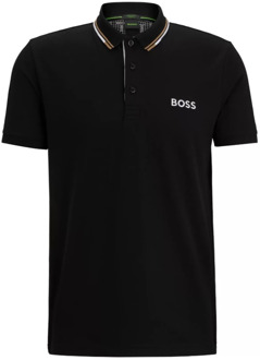 Hugo Boss Zwarte T-shirts en Polos Hugo Boss , Black , Heren - 3XL