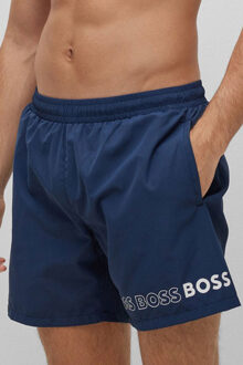 Hugo Boss Zwemshort Dolphin blauw - XXL