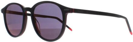 HUGO by Hugo Boss HG 1169/S OIT AO zwart rood spiegel zonnebril - maat