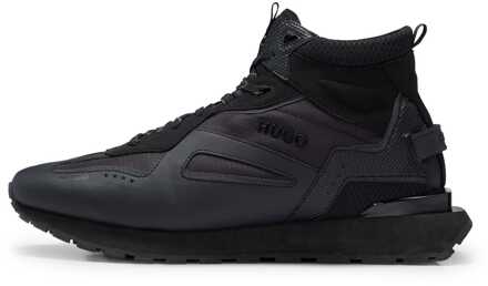 HUGO Cubite Hi-Top Trainers voor heren in zwart