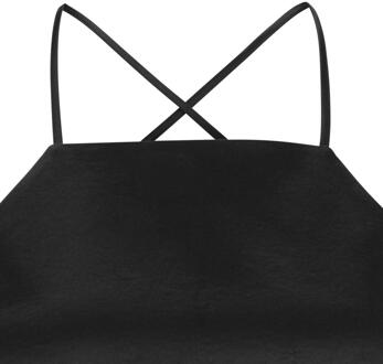 HUGO Dames/Dames Cusuti-1 Omkeerbare Top (Zwart)