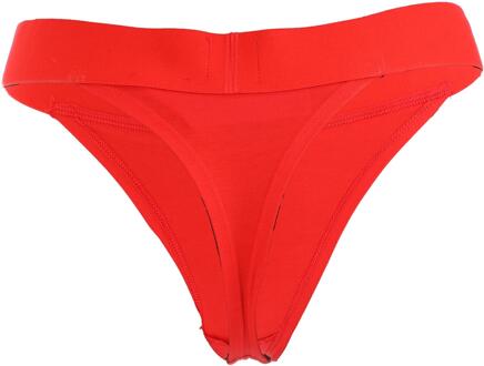 HUGO Dames/Dames Logo String (Rood)