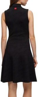 HUGO Dames/Dames Nessira Jurk (Zwart) - maat