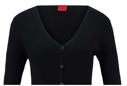 HUGO Dames/Dames Sanderin Vest (Zwart) - maat