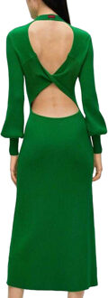HUGO Dames/Dames Slopenny Jurk (Groen)