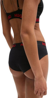 HUGO Dames/Dames Sporty Logo Slips (Zwart) - 2XL